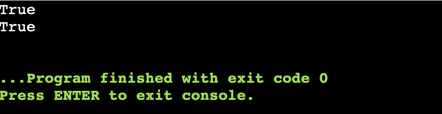 Python operators